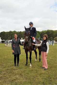 Jonathon Egmore dominates in the Nupafeed Supplements Senior Discovery Second Round hosted by the Norfolk Showjumping Club